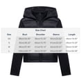 thumbnail image 3 of TaTaai Womens Solid Color Long Sleeve Padded Coat Winter Warm Jacket Hooded Outerwear Casual Puffer Parka Gift, 3 of 8