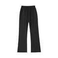 thumbnail image 5 of WPPGONE Athletic Pants for Men with Pockets Elastic Waisted Bootcut Side Zipper Hem Comfy Bottoms Sports Gym Workout Trousers, 5 of 9