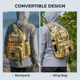 thumbnail image 4 of KastKing BaitSpace Fishing Sling Bag, Fishing Backpack with Rod & Beverage Holder, Tackle Bag for Fishing Gear, 4 of 15