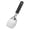 Flat-edge, variant on VHXWUGN Heavy Duty Ice Cream Spade Scoop with Non-Slip Handle, Stainless Steel Ice Cream Spoon Paddle Perfect for Scooping and Serving Hard Frozen Treats