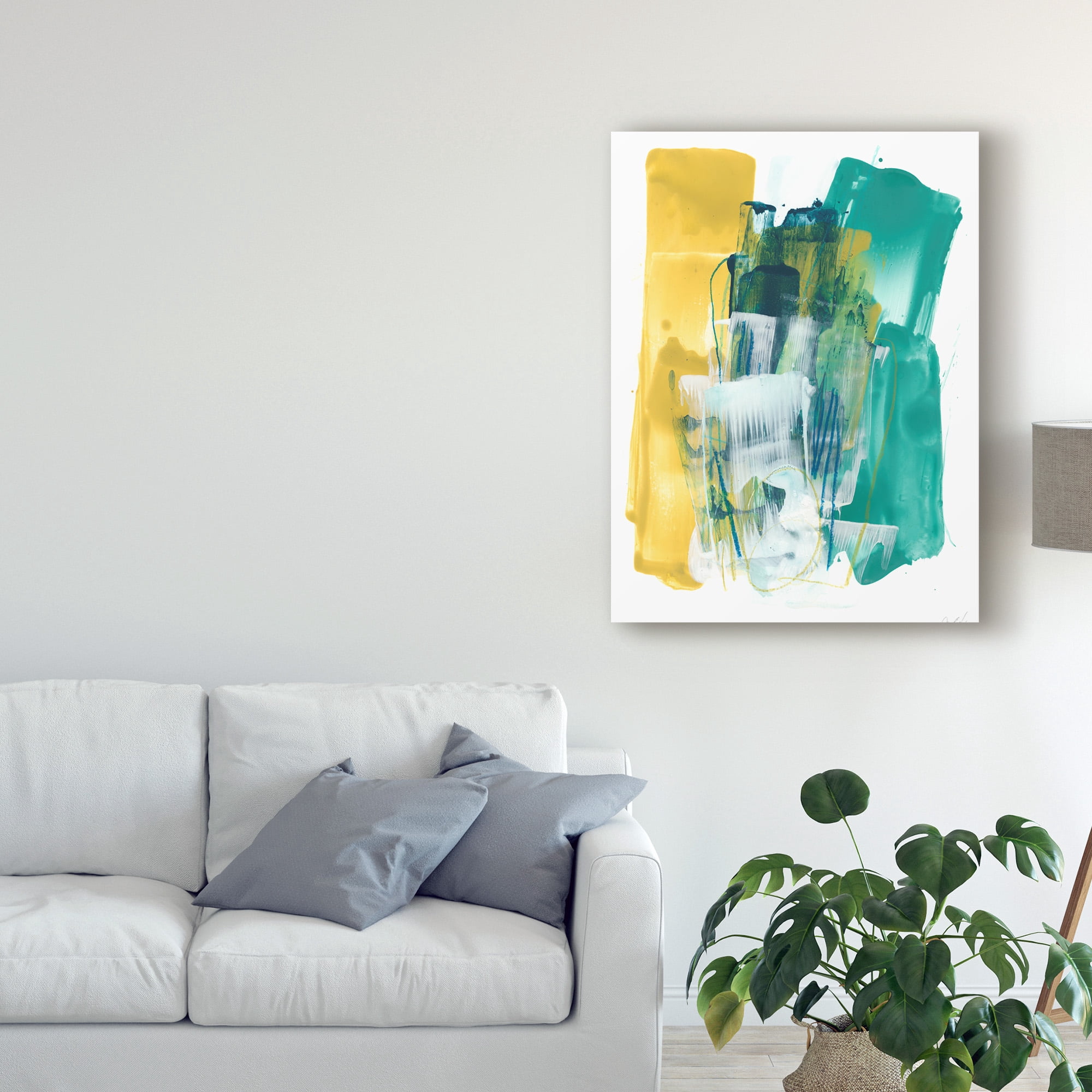 Trademark Fine Art 'Metro Gesture II' Canvas Art by June Erica Vess