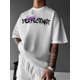 thumbnail image 1 of Men's Street Style Graphic T-Shirt - Black Crew Neck with Bear Print, Loose Fit, Short Sleeve, Casual Summer Tee for Men, Relaxed Outing Attire | Graffitiinspired Design | Comfortable Wear, 1 of 5