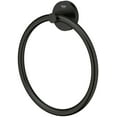 thumbnail image 3 of Grohe Essentials 40365A01 8" Towel Ring in Grohe Hard Graphite, 3 of 7
