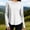 White, variant on Kctiaxy Women's Sun Shirts UPF 50  Sun Protection Long Sleeve Golf Shirt Casual Solid Color Round Neck Light Drying Workout Tops