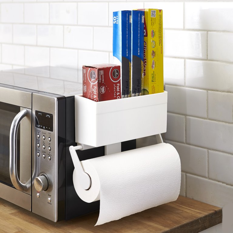 Magnetic Paper Towel and Foil Holder 