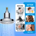thumbnail image 3 of Enroslu Filtered Shower Head for Hard Water, 20 Stages Shower Filter, High Pressure Rain, Water Softener Showerhead, Reduces Dry Itchy Skin & Hair, 3 of 7