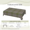 thumbnail image 6 of Rectangle Table Cloth, Scottish Clan Burns Check Tartan Plaid Resistant Washable Tablecloth Decorative Table Cover for Dining, Indoor and Outdoor, 6 of 6