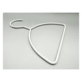 thumbnail image 2 of Nahanco Accessory Hanger, Matte White Metal, 7 X 5.9, 10 Per Carton, 2 of 5