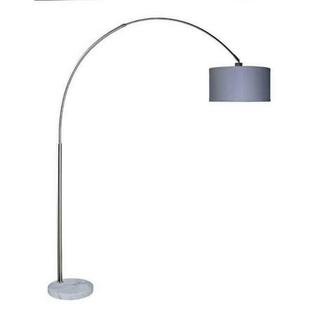 Q Max 6938gyxl Steel Adjustable Arching 81 In Floor Lamp With
