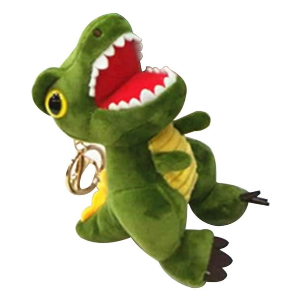 Llavero Fernando Dinosaurio Felpa Verde 16 cm