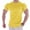 Yellow, variant on SBYOJLPB Men'S Short Sleeve Men'S Fitness Short-Sleeved Sports Quick Dry T-Shirt Stretch Training Clothes Yellow