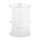 thumbnail image 4 of Organizador de maquillaje acrílico transparente estante de exhibición multifunción giratorio de 360 grados, 4 of 8