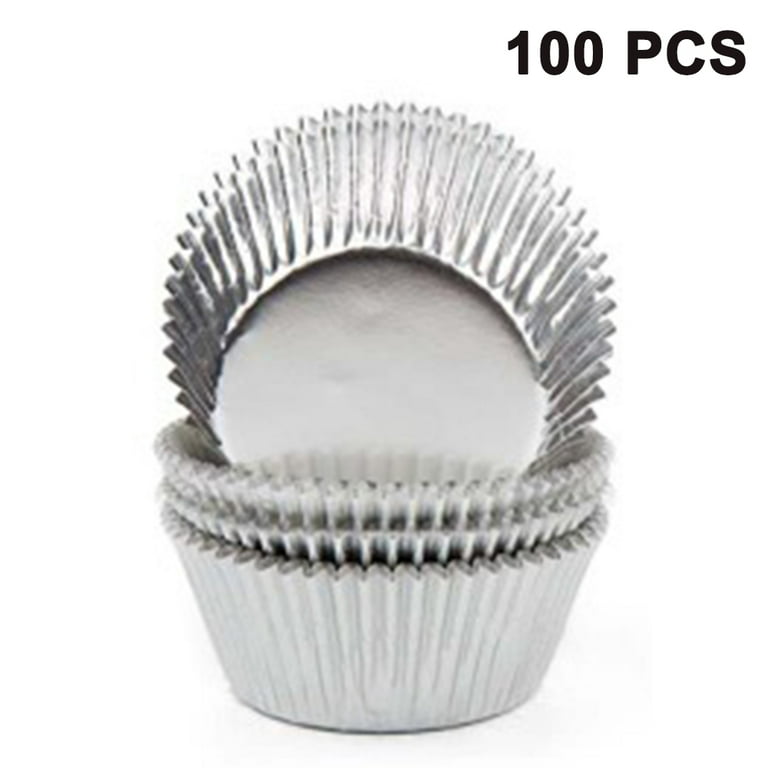 100-piece Set Of Muffin Cups Paper Cupcake Molds, Mini Cupcake Liners