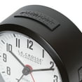thumbnail image 5 of La Crosse Technology 4" Round Black Atomic Analog Alarm Clock, 617-710B, 5 of 7