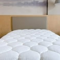 MERITLIFE Waterproof Mattress Pad,400TC 100 Cotton Cooling Mattress