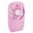 thumbnail image 1 of Ventilador de mano Mini ventilador Potente pequeño ventilador portátil personal Velocidad Ajustable USB s Niñas Mujer Oficina en el hogar Viajes al aire libre (Rosa) brillar Hogar, 1 of 5
