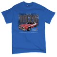 thumbnail image 5 of 1976 Ford Gran Torino Crest T-shirt Officially Licensed Classic American Mustang Performance F150 Pickup Men's Tee, 5 of 7