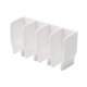 thumbnail image 2 of Organizador de almacenamiento para pasta de dientes, gran capacidad, caja para clasificar cosméticos faciales Blanco, 2 of 7
