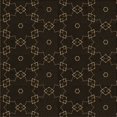 thumbnail image 1 of Ahgly Company Machine Washable Indoor Square Transitional Night Black Area Rugs, 4' Square, 1 of 7
