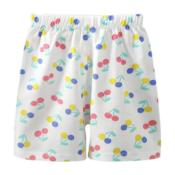 Odeerbi 1-7 Años Niños Niñas Pantalones Cortos de Verano de Algodón Estampado Tropical Hawaiano Bañadores de Secado Rápido Pantalones Cortos de Playa Pantalones Cortos de Deporte