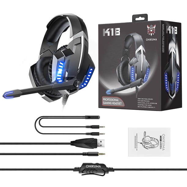 ONIKUMA Gaming Headset Auriculares con cable FleinngHoz JD716272845