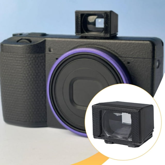 BELOVING Camera External Optical Viewfinder Durability Portable Professional for Gr 3 28mm