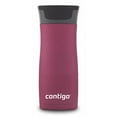 thumbnail image 4 of Contigo AUTOSEAL West Loop, 16oz, Passion Fruit Stainless Steel Matte Travel Mug with Easy-Clean Lid, 4 of 5
