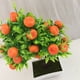 thumbnail image 4 of Bonsái de plantas artificiales, macetas de plástico naranja + pequeño árbol frutal en maceta para el hogar, sala de estar, juego de flores, tienda, decoración de fiesta de Hotel Adepaton 2027199-2, 4 of 5