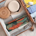 thumbnail image 3 of Hair Tools Storage with Heat Resistant Mat- Wool Tree Printed Curling Iron Travel Bag/Flat Iron Case for Women, 3 of 8