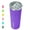 20oz Purple, variant on BJPKPK Black Skinny Stainless Steel Tumblers 20 oz Slim Insulated Reusable Coffee Travel Water Tumbler Cup With Lid