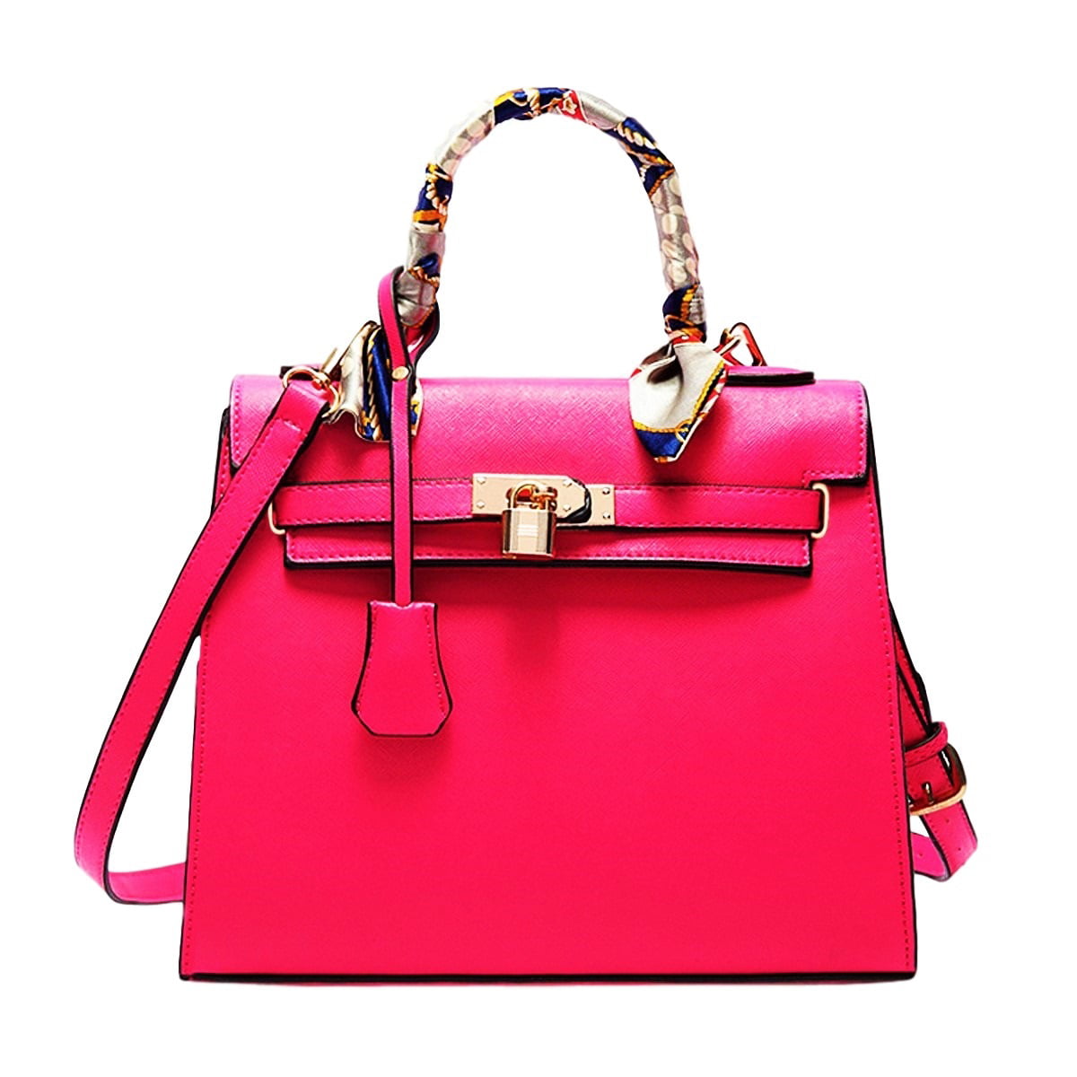 RW Collections Handbag, ALEE Fashion Designer Satchel Purse Crossbody Bag Handbag with Scarf ...