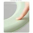 thumbnail image 4 of Toilet Seat Covers 2PCS, Universal EVA Waterproof Toilet Seat Lid Pads, Thicken Self-Adhesive O-Shaped Toilet Seat Pads, Toilet Seat Cushion Non Slip Bathroom, 4 of 9