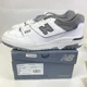 thumbnail image 1 of New Balance 550 BB550WTG Sneaker Mens White Gray Leather Size 13 D Medium Width, 1 of 6