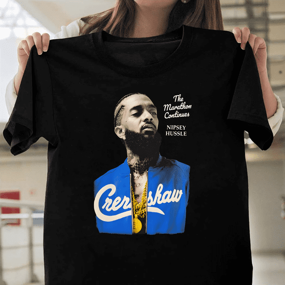 Nipsey Hussle Rap Hip Hop Music Artist Legend Tribute Graphic Fan Art V1130327 Unisex T-Shirt, Size Up to 5XL