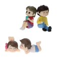 thumbnail image 1 of Ornamentos de Decor Adornos de Miniatura Parejas Escultura Accesorios Decorativos de Hogar Zulema Ornamento miniatura de Dollhouse, 1 of 8