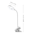 thumbnail image 3 of Labymos USB Clip-on Table Lamp Touching Control LEDs Eye-caring Night Light 360° Flexible Lighting Angle, 3 of 8
