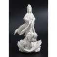 thumbnail image 2 of Estatua De Quan Yin Montada En Dragón De 13 Pulgadas, Versión Con Acabado De Mármol, 2 of 4