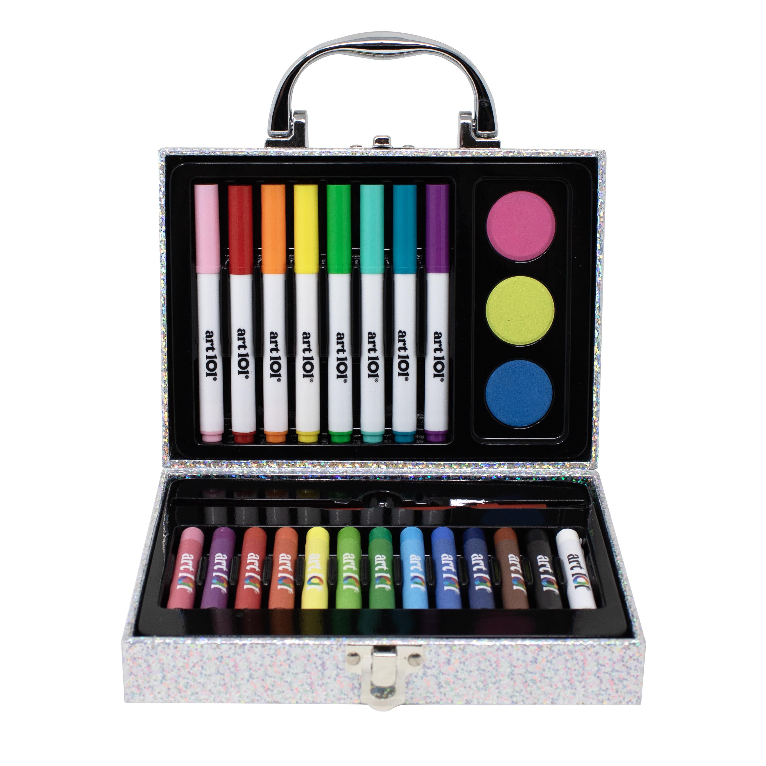 Art 101 Color and Doodle Art Coloring Set with 27 Pieces for Child Ages 8