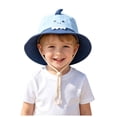 thumbnail image 5 of KPOPLK Unisex Baby Sun Hat UPF 50+ UV Ray Sun Protection Infant Toddler Bucket Hats for Boys Girls Age 1-3 Years, 5 of 7