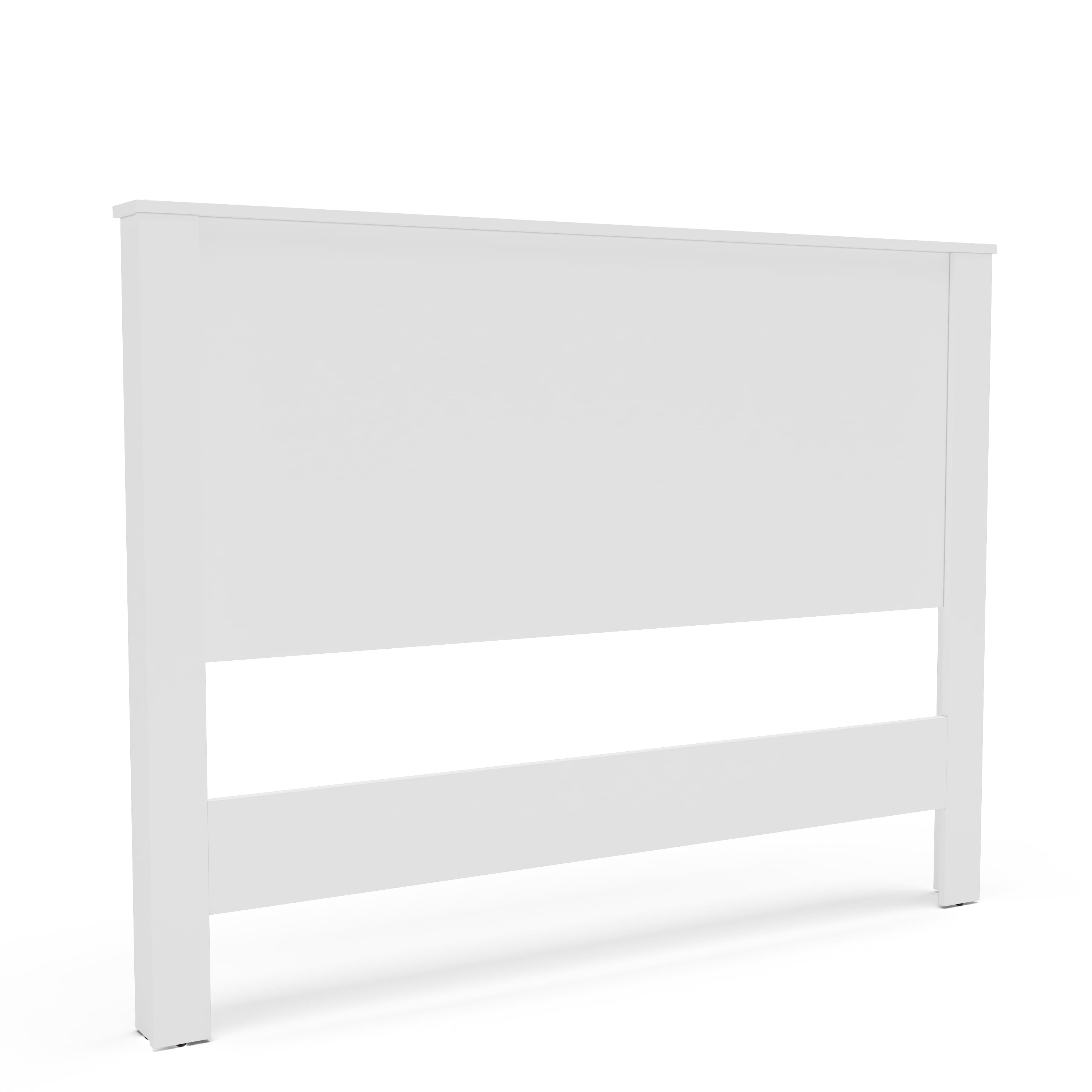 Polifurniture Juliette Full Size Wood Panel Headboard, White