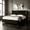 Black, variant on Catrimown Queen Size Bed Frame, Upholstered Platform Bed Frame with Wingback Diamond Tufted Headboard, Black
