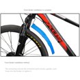 thumbnail image 4 of Eigraketly Guardabarros trasero de plástico anticolisión para bicicleta, Kits de reparación de luz trasera telescópica Flexible, piezas de Ciclismo Azul con luz, 4 of 6