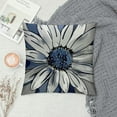 thumbnail image 2 of JEUXUS Navy Blue Daisy Pillow Covers Floral Couch Pillow Cases Modern Abstract Flower Throw Pillows Home Decor for Living Room Bedroom Cushion Outdoor, 2 of 5