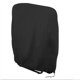 thumbnail image 1 of Funda protectora negra para tumbona plegable, funda para tumbona de jardín, resistente al polvo, impermeable, anti-UV, funda para relax en jardín 190D Oxford para tumbonas, 1 of 4
