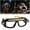 Yellow, variant on Led Glasses With 400Mah Polymer Battery Rechargeable Headlight Eyewear Usb C Lighted Glasses For Night Running Camping Fishing(Blue-One Size)