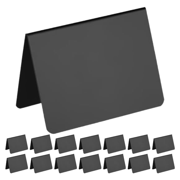 15Pcs Birthday Party Chalkboard Signs Writing Memo Board Signs Desktop Message Boards