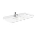 thumbnail image 3 of Elan TK 42" White Single Vanity & White Cultured Marble Top & Black Trim, 3 of 5