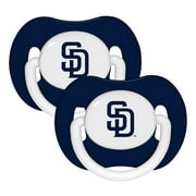 Angle View: MLB San Diego Padres 2-Pack Pacifiers