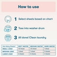 thumbnail image 4 of ECOS Hypoallergenic Laundry Detergent Sheets for Sensitive Skin, Magnolia & Lily, 64 ct, 4 of 10