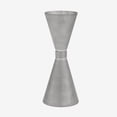 thumbnail image 4 of Dispositivo de medición de vino de acero inoxidable, vaso medidor de 100 ml con forma de cono y anillo dorado, con escala, 4 of 4